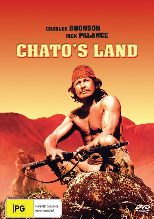 DVD of Chato's Land drama featuring Charles Bronson and Jack Palance, from RareAndCollectibleDVDs.