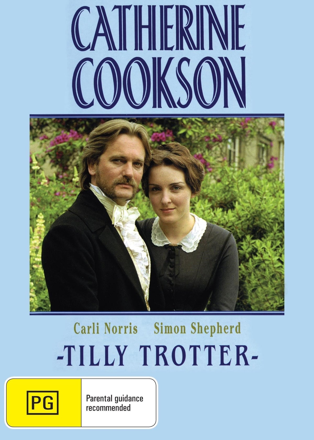 DVD cover of Catherine Cookson's Tilly Trotter featuring Carli Norris and Simon Shepherd, romance drama from rareandcollectibledvds.