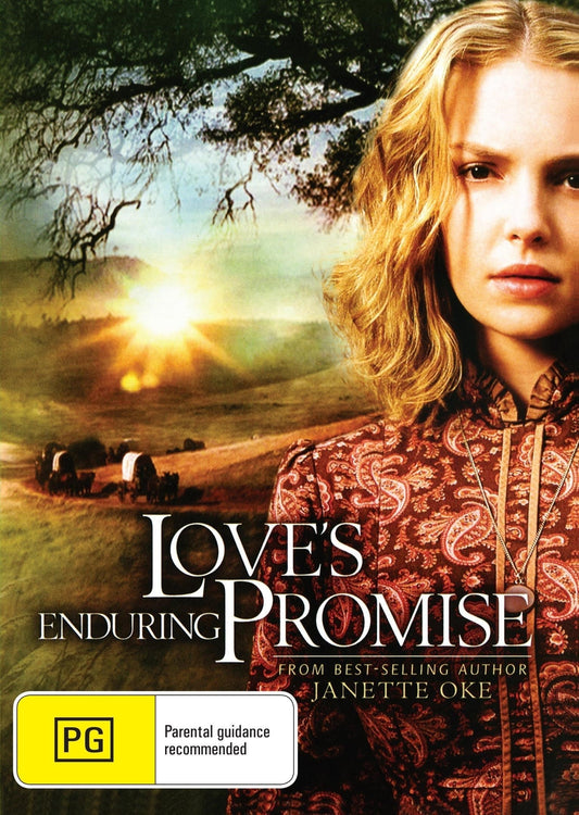 DVD cover for Love's Enduring Promise, a romance film featuring January Jones and Logan Bartholomew, from rareandcollectibledvds.