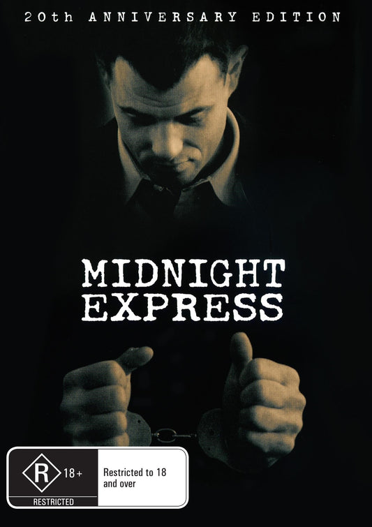 Midnight Express DVD featuring crime drama with Brad Davis and Irene Miracle, available from rareandcollectibledvds.