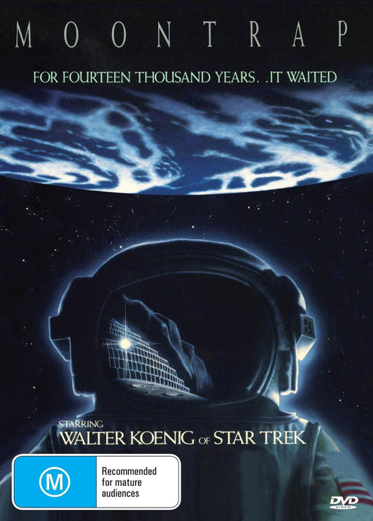 Moontrap DVD featuring horror movie with Walter Koenig and Bruce Campbell, collectible DVD from RareAndCollectibleDVDs.
