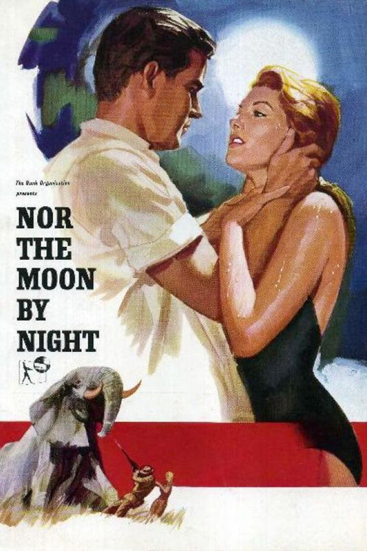 DVD cover of Nor The Moon By Night featuring Belinda Lee and Michael Craig, an adventure film available from RareAndCollectibleDVDs.