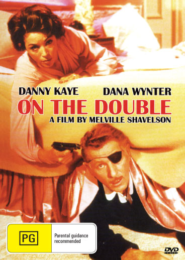 On The Double DVD featuring adventure with Danny Kaye and Dana Wynter, from rareandcollectibledvds.
