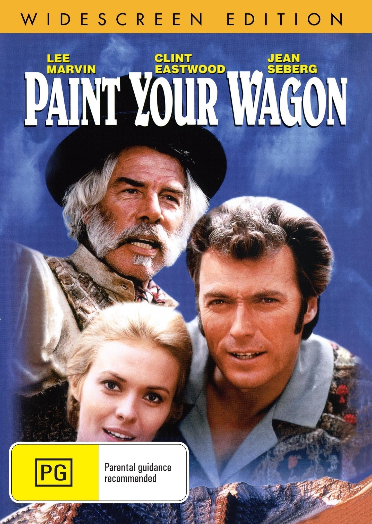 Paint Your Wagon DVD featuring Lee Marvin and Clint Eastwood, romance film from the rareandcollectibledvds collection.