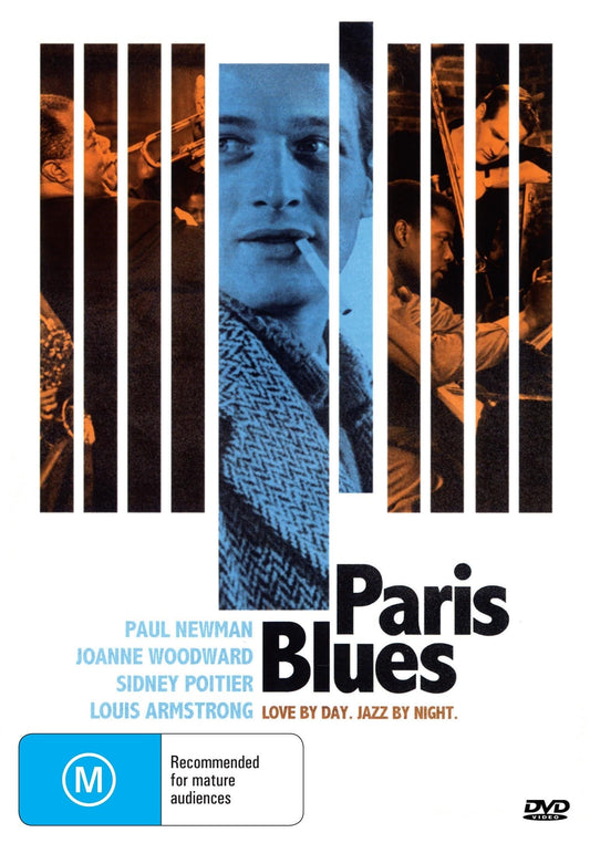 Paris Blues DVD featuring Paul Newman and Joanne Woodward, romance film, collectible movie from rareandcollectibledvds.