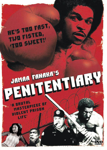 DVD cover of "The Penitentiary" crime film featuring Leon Isaac Kennedy and Wilbur 'Hi-Fi' White, from RareAndCollectibleDVDs.