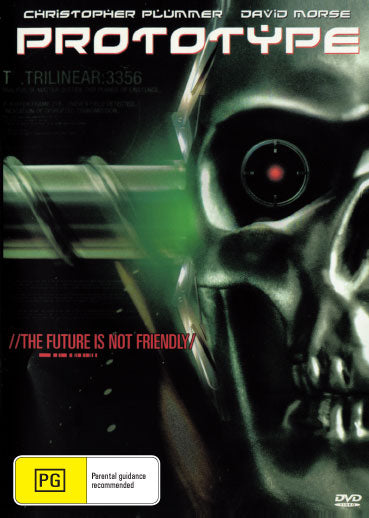 DVD cover image for "Prototype," a drama starring Christopher Plummer and David Morse, from Rare and Collectible DVDs.