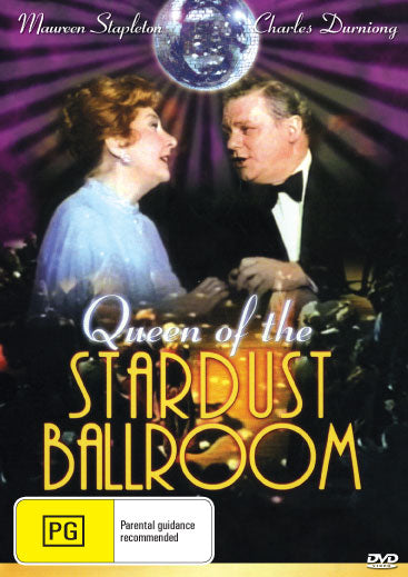 DVD cover of Queen Of The Stardust Ballroom featuring Maureen Stapleton and Charles Durning, a romantic film.