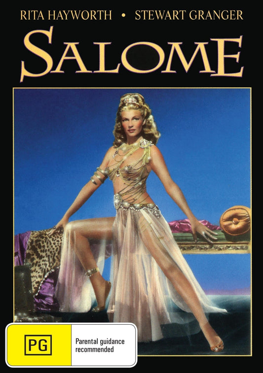 Salome on DVD featuring Rita Hayworth and Stewart Granger, a drama film available from rareandcollectibledvds.