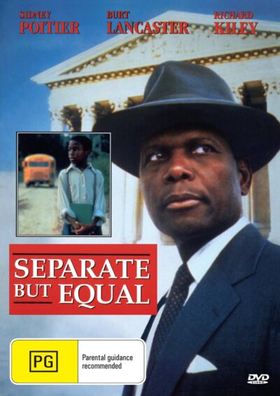 Seperate But Equal DVD featuring Sidney Poitier and Burt Lancaster, historical drama, from Rare and Collectible DVDs.