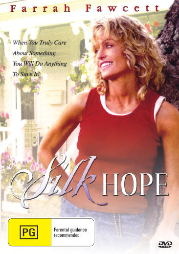 Silk Hope DVD drama starring Farrah Fawcett and Brad Johnson, featuring cover art and DVD case image.