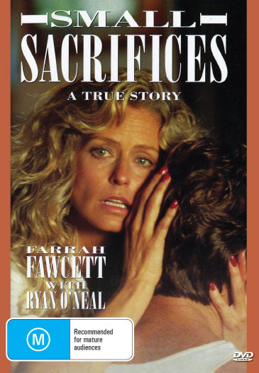 Small Sacrifices DVD featuring crime drama with Farrah Fawcett and Ryan O'Neal, from rareandcollectibledvds collection.