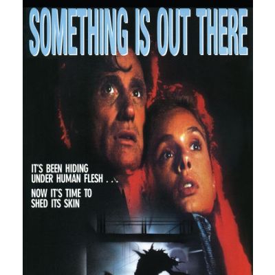 DVD cover of "Something Is Out There," an action movie featuring Joe Cortese and Maryam D'Abo, from Rare and Collectible DVDs.