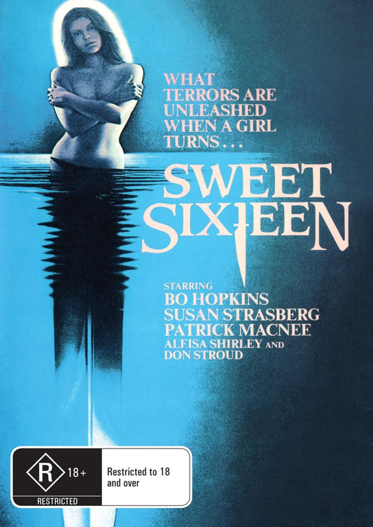 Sweet Sixteen DVD featuring crime drama with Bo Hopkins and Susan Strasberg, from Rare and Collectible DVDs.