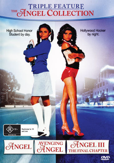 DVD cover for The Angel Collection featuring crime drama with Cliff Gorman and Susan Tyrrell, from Rare and Collectible DVDs.