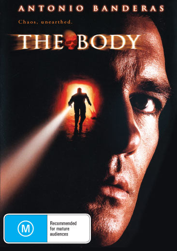 The Body DVD drama featuring Antonio Banderas and Olivia Williams, displayed with cover art and title on the DVD case.
