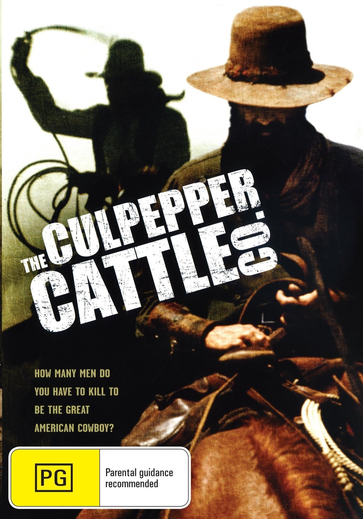 DVD cover of The Culpepper Cattle Co. drama featuring actors Gary Grimes and Billy Green Bush, from Rare and Collectible DVDs