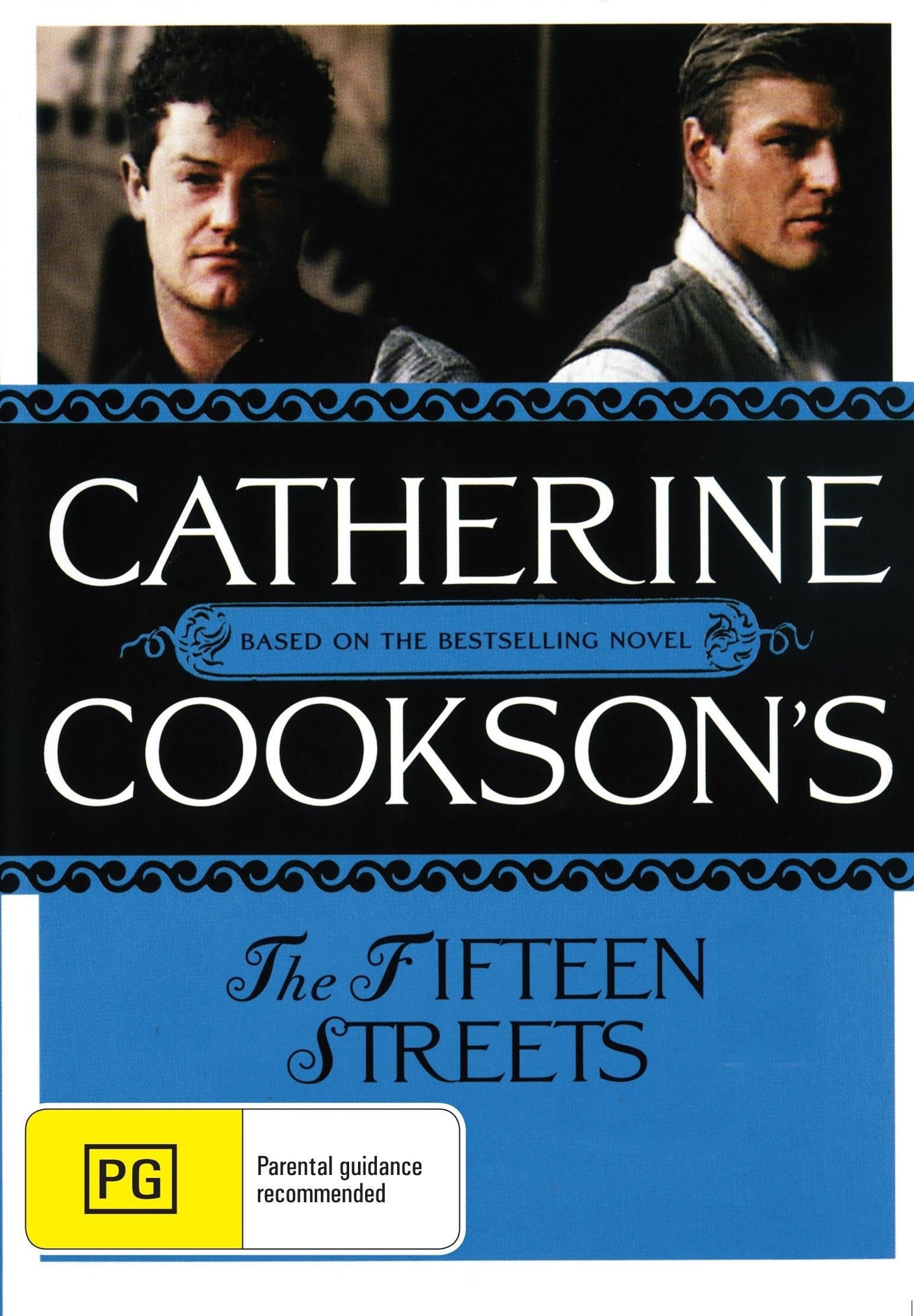 DVD cover of "The Fifteen Streets" featuring Owen Teale and Sean Bean, a historical drama available from RareAndCollectibleDVDs.