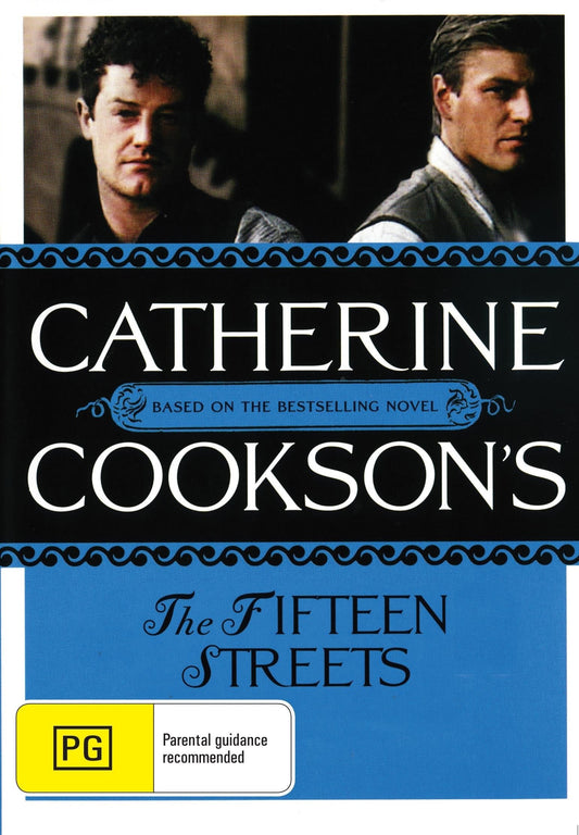 DVD cover of "The Fifteen Streets" featuring Owen Teale and Sean Bean, a historical drama available from RareAndCollectibleDVDs.