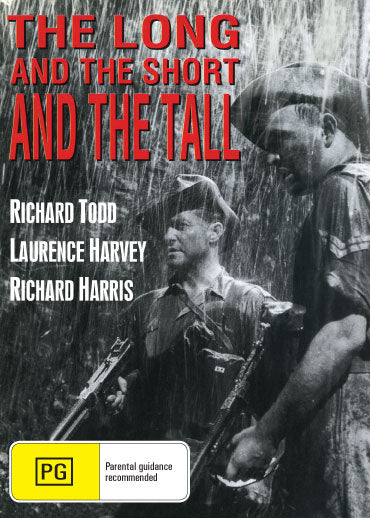 DVD cover for "The Long And The Short And The Tall" drama featuring Michael Kitchen and Mark McManus, from RareAndCollectibleDVDs.