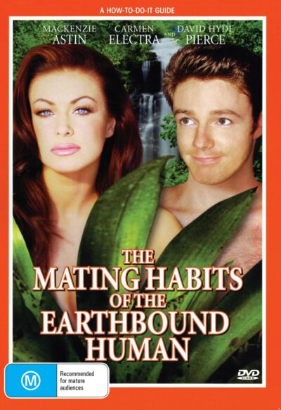 DVD cover image of "The Mating Habits of the Earthbound Human" comedy starring David Hyde Pierce and Mackenzie Astin.
