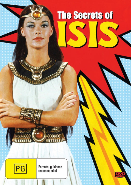 DVD of The Secrets of Isis featuring JoAnna Cameron and Brian Cutler, showing the cover art from the rareandcollectibledvds collection