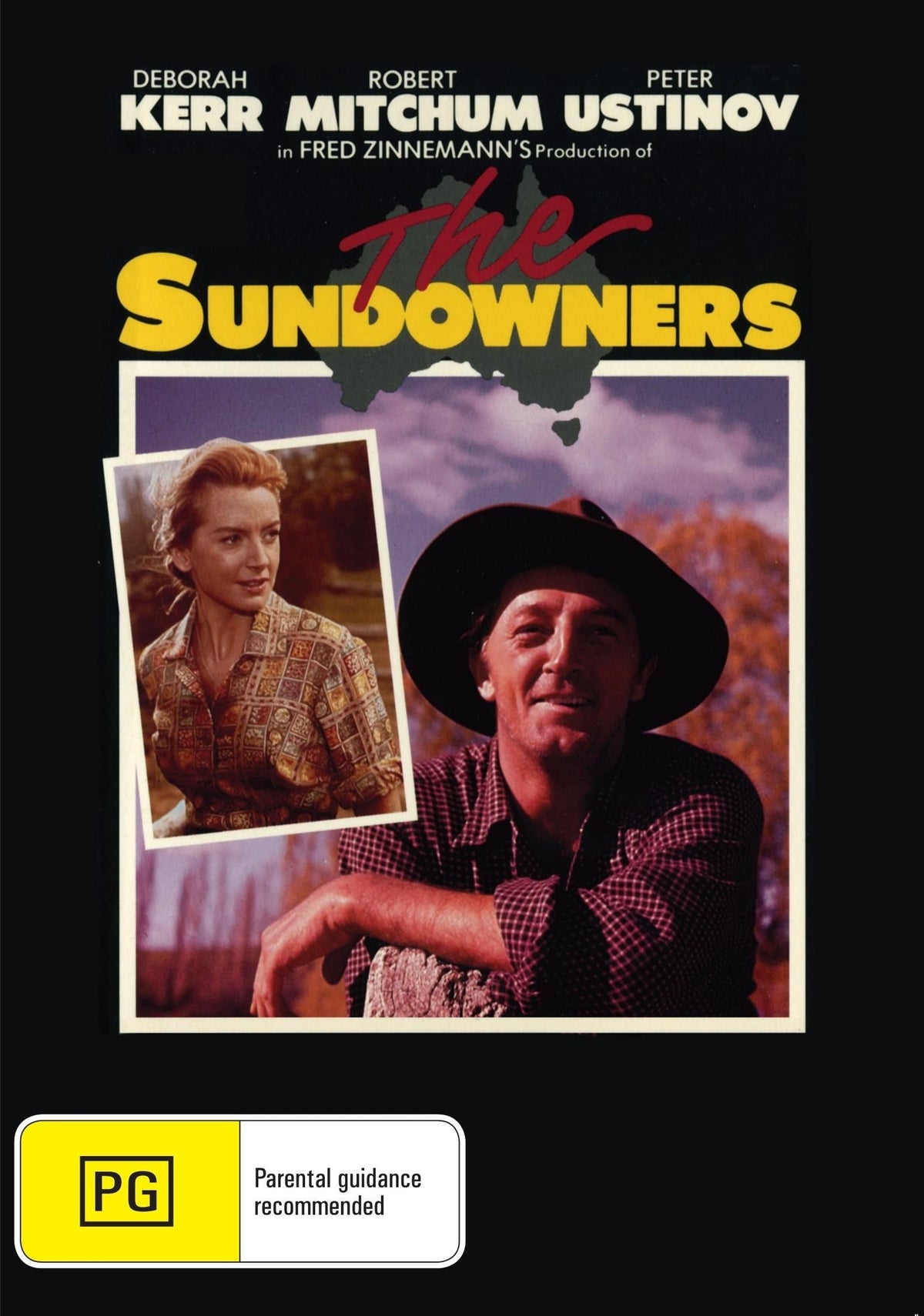DVD cover of "The Sundowners" featuring crime drama with actors Bo Hopkins and Susan Strasberg, from RareAndCollectibleDVDs.
