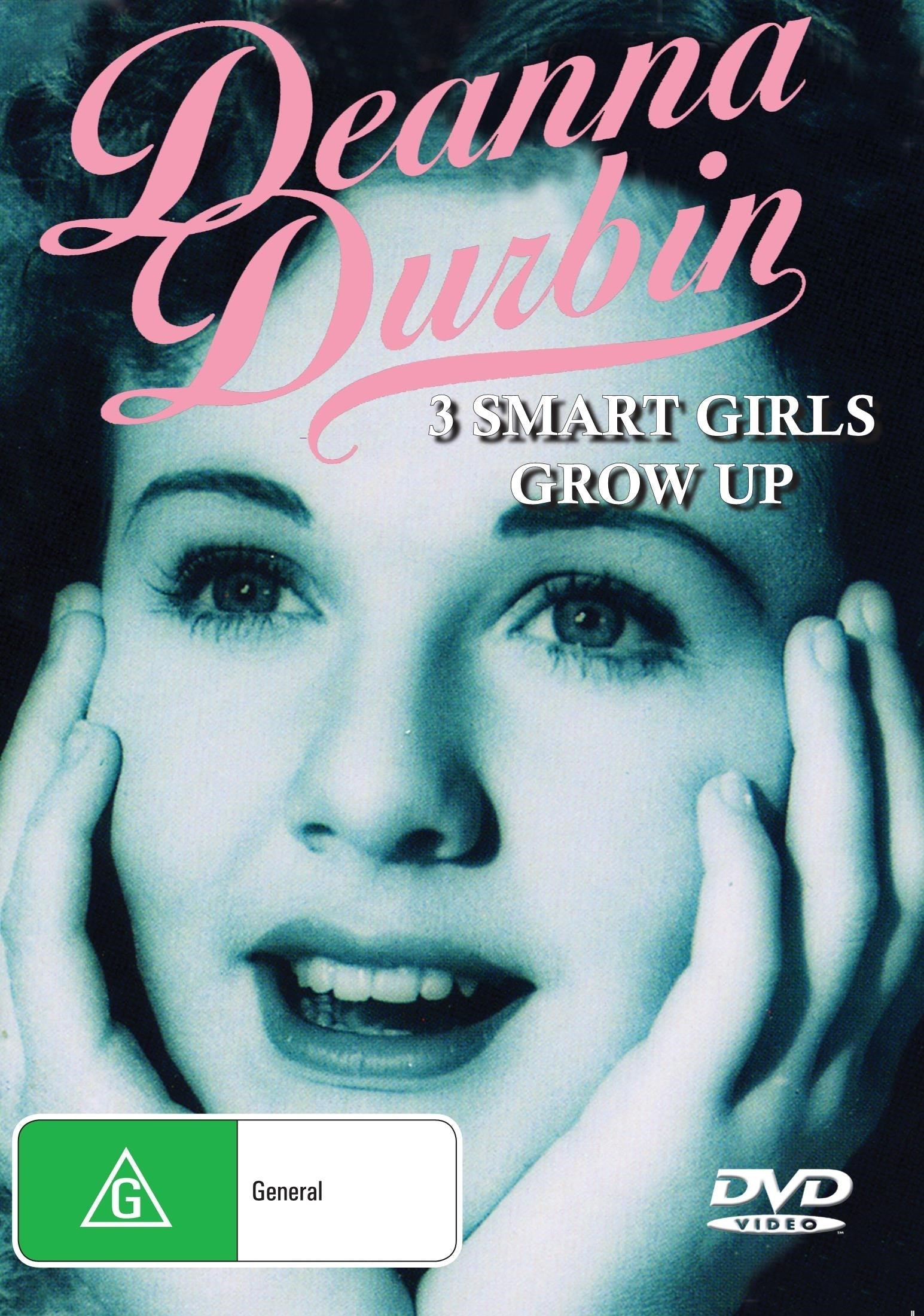 Three Smart Girls Grow Up DVD featuring Deanna Durbin musical with Charles Winninger, from rareandcollectibledvds collection