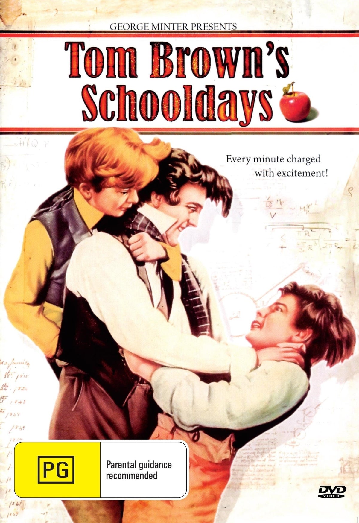 Tom Brown's Schooldays DVD featuring drama with John Howard Davies and Robert Newton, collectible rareandcollectibledvds release