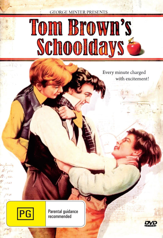 Tom Brown's Schooldays DVD featuring drama with John Howard Davies and Robert Newton, collectible rareandcollectibledvds release