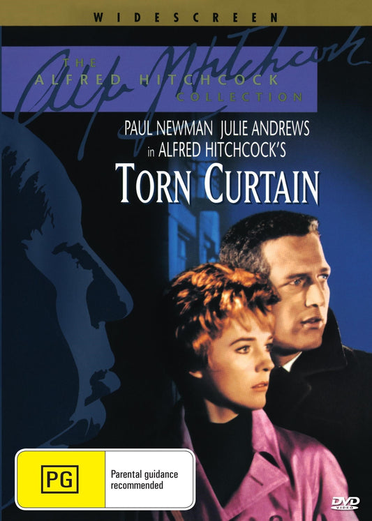 DVD of Torn Curtain drama featuring Paul Newman and Julie Andrews, available from rareandcollectibledvds.