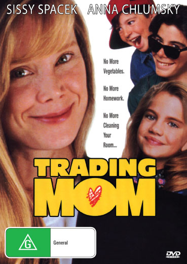 Trading Mom DVD featuring Sissy Spacek and Anna Chlumsky, family drama movie, collectible DVD from rareandcollectibledvds.