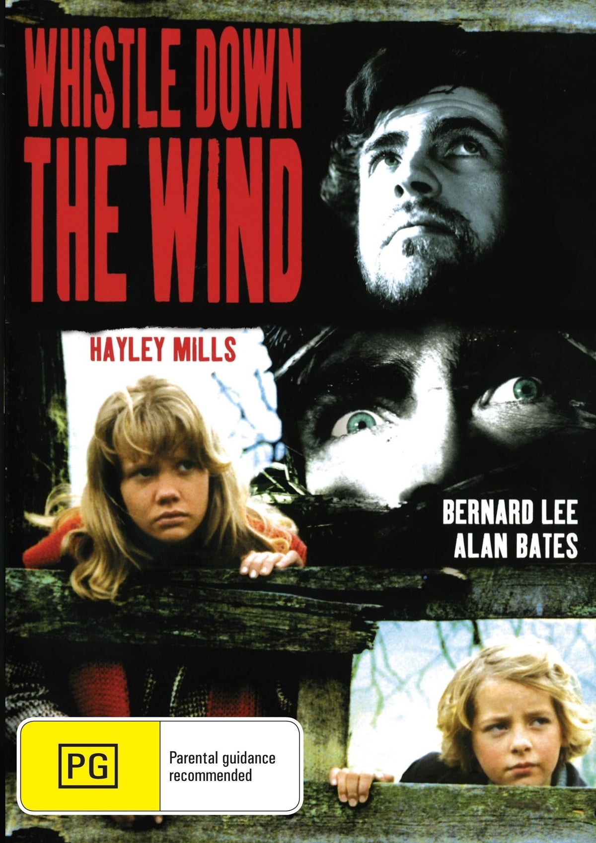 Whistle Down the Wind DVD featuring Alan Bates and Bernard Lee, crime drama, collectible film from RareAndCollectibleDVDs