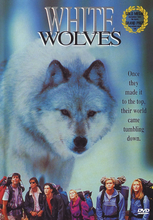 White Wolves A Cry In The Wild II DVD featuring action scenes with actors Matt McCoy and David Moscow.