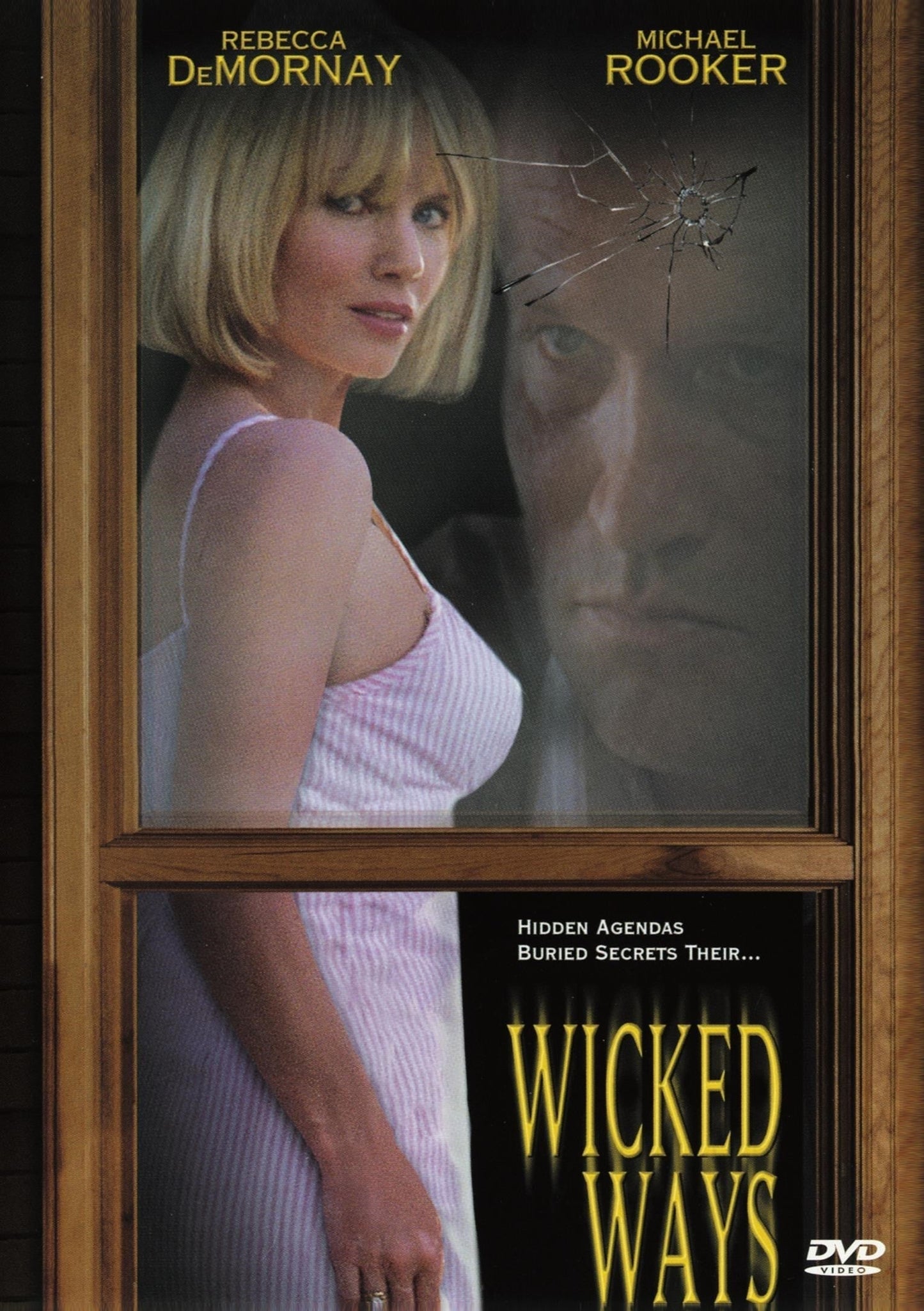 DVD cover of Wicked Ways aka A Table For One featuring Rebecca De Mornay and Michael Rooker, thriller movie on DVD.