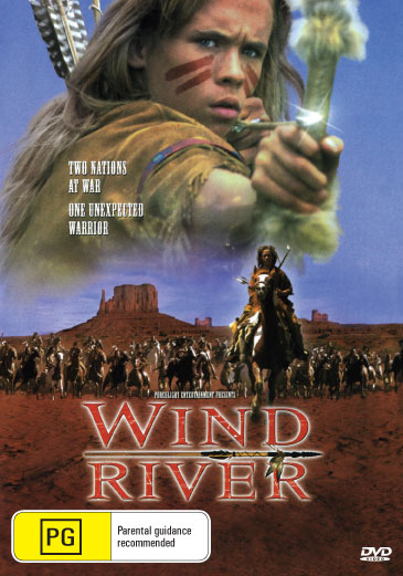 Wind River DVD featuring Western film with Blake Heron and A. Martinez, collectible edition from rareandcollectibledvds.