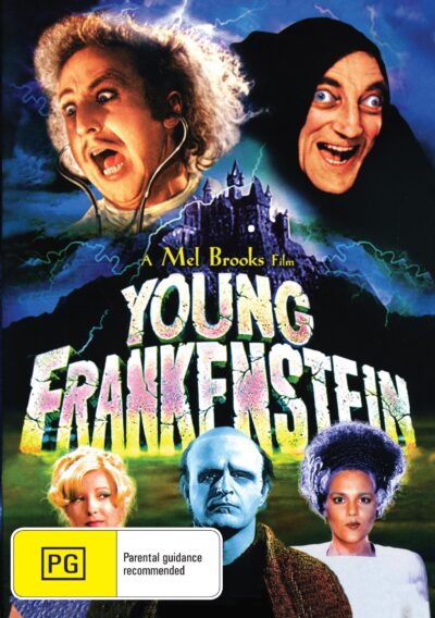 Young Frankenstein DVD comedy featuring Gene Wilder and Madeline Kahn, collectible edition from rareandcollectibledvds.