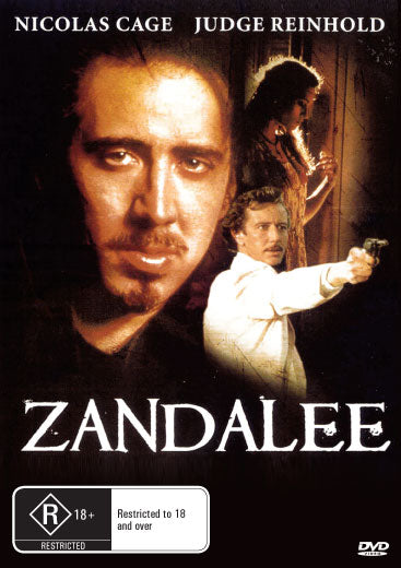 Zandalee DVD drama featuring Nicolas Cage and Erika Anderson, collectible edition with artwork and case details.