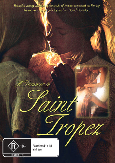 DVD cover for "A Summer in Saint Tropez" drama featuring Joan, Catherine, and Esther, available from RareAndCollectibleDVDs.