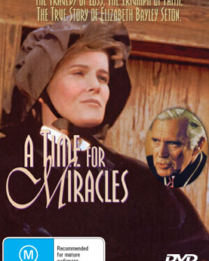 DVD of A Time For Miracles drama featuring Kate Mulgrew and Jean-Pierre Aumont, displayed on a plain background.