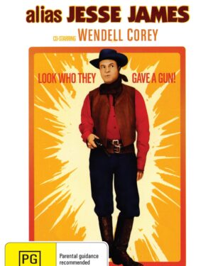 DVD of Alias Jesse James comedy featuring Bob Hope and Rhonda Fleming, in original packaging, from rareandcollectibledvds.