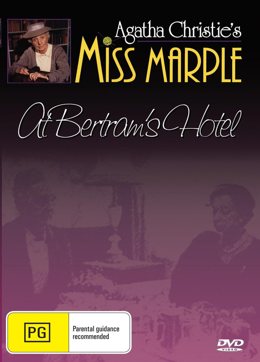 DVD of At Bertram's Hotel drama featuring Geraldine McEwan and Isabella Parriss, from Rare and Collectible DVDs collection.