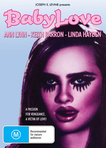 DVD cover of Baby Love drama featuring Diana Dors and Linda Hayden, from Rare and Collectible DVDs.