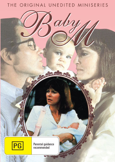 DVD cover of Baby M drama featuring JoBeth Williams and John Shea, available from rareandcollectibledvds.