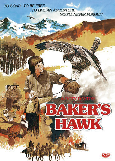 Western DVD featuring Clint Walker and Burl Ives, titled Baker's Hawk, from rareandcollectibledvds.
