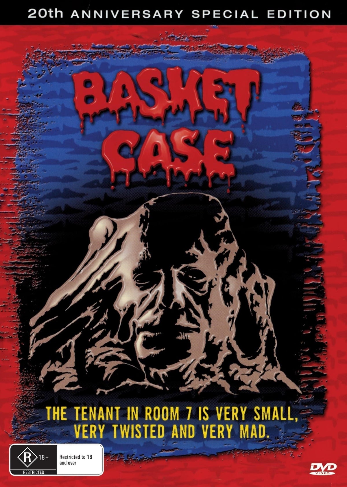 Basket Case DVD, comedy film featuring Kevin VanHentenryck and Terri Susan Smith, from rareandcollectibledvds collection.