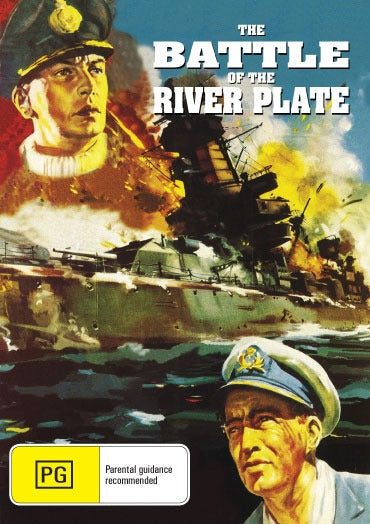Battle of the River Plate DVD featuring John Gregson and Anthony Quayle, action film from RareAndCollectibleDVDs
