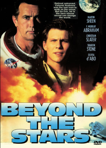 DVD cover for Beyond the Stars drama featuring Martin Sheen and Christian Slater, from Rare and Collectible DVDs.