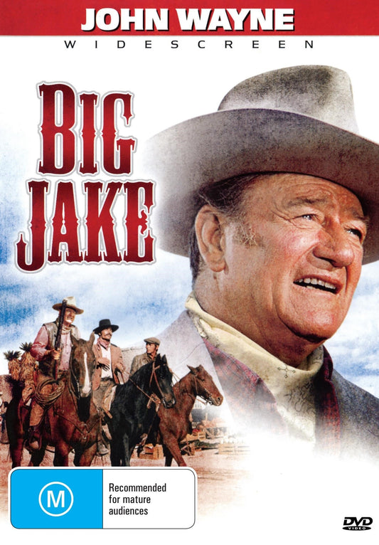 DVD cover of "Big Jake" starring John Wayne and Richard Boone, a classic drama film from Rareandcollectibledvds.