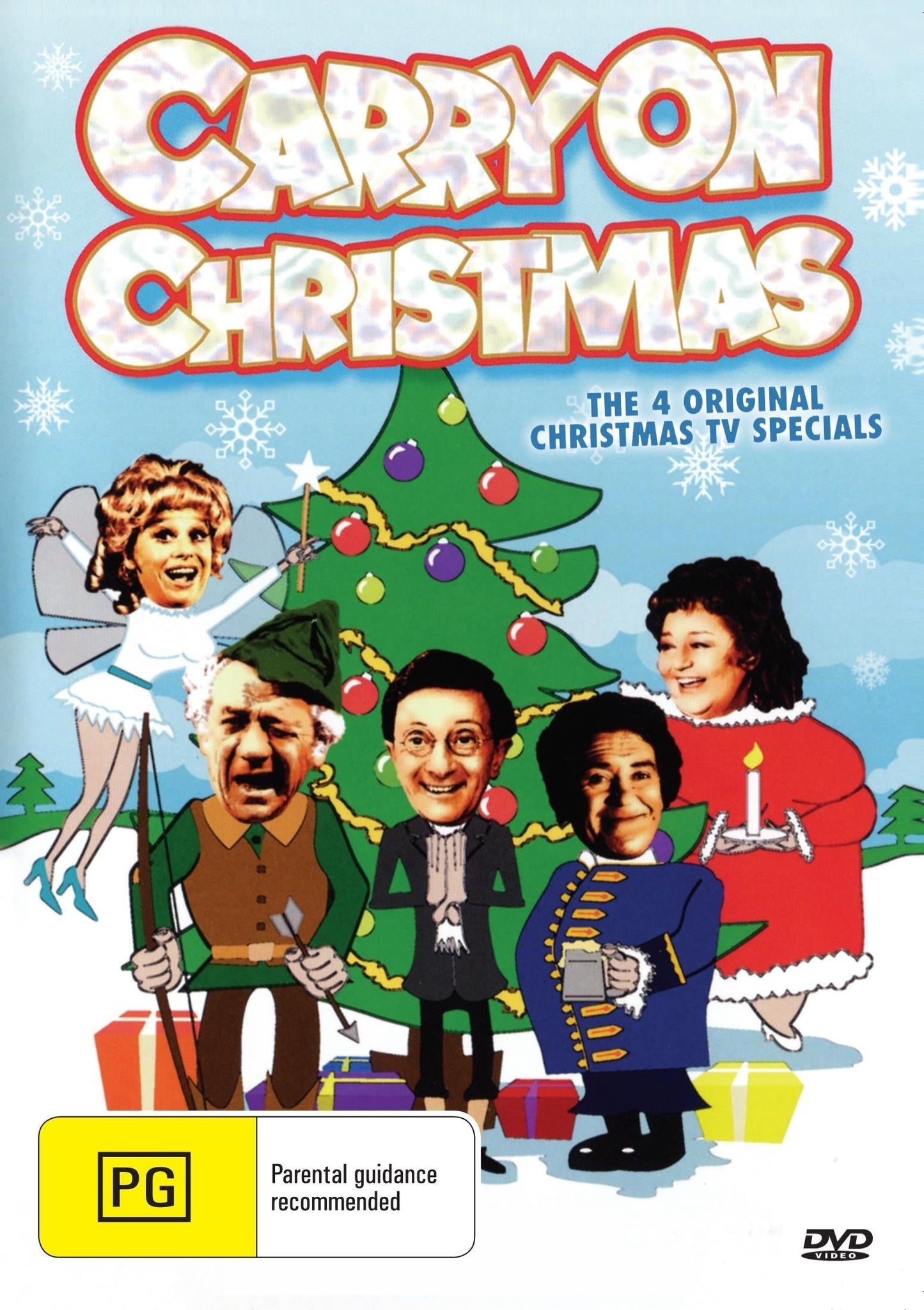 Carry on Christmas DVD featuring Sidney James and Joan Sims, comedy film from Rare and Collectible DVDs.